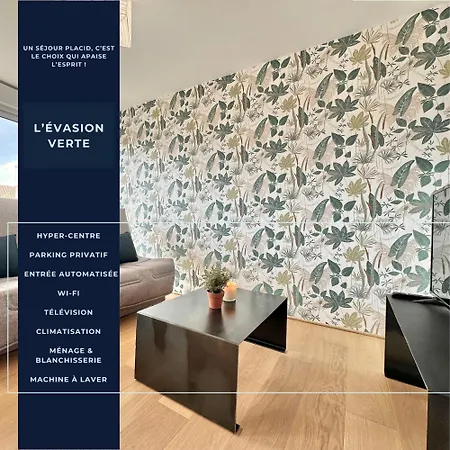 L'evasion Verte - Lumineux - Spacieux - Parking Prive - Calme Apartment *